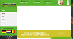 Desktop Screenshot of merc-trans.pl